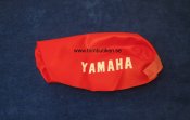 Sadelöverdrag Röd. Yamaha DT 50 MX